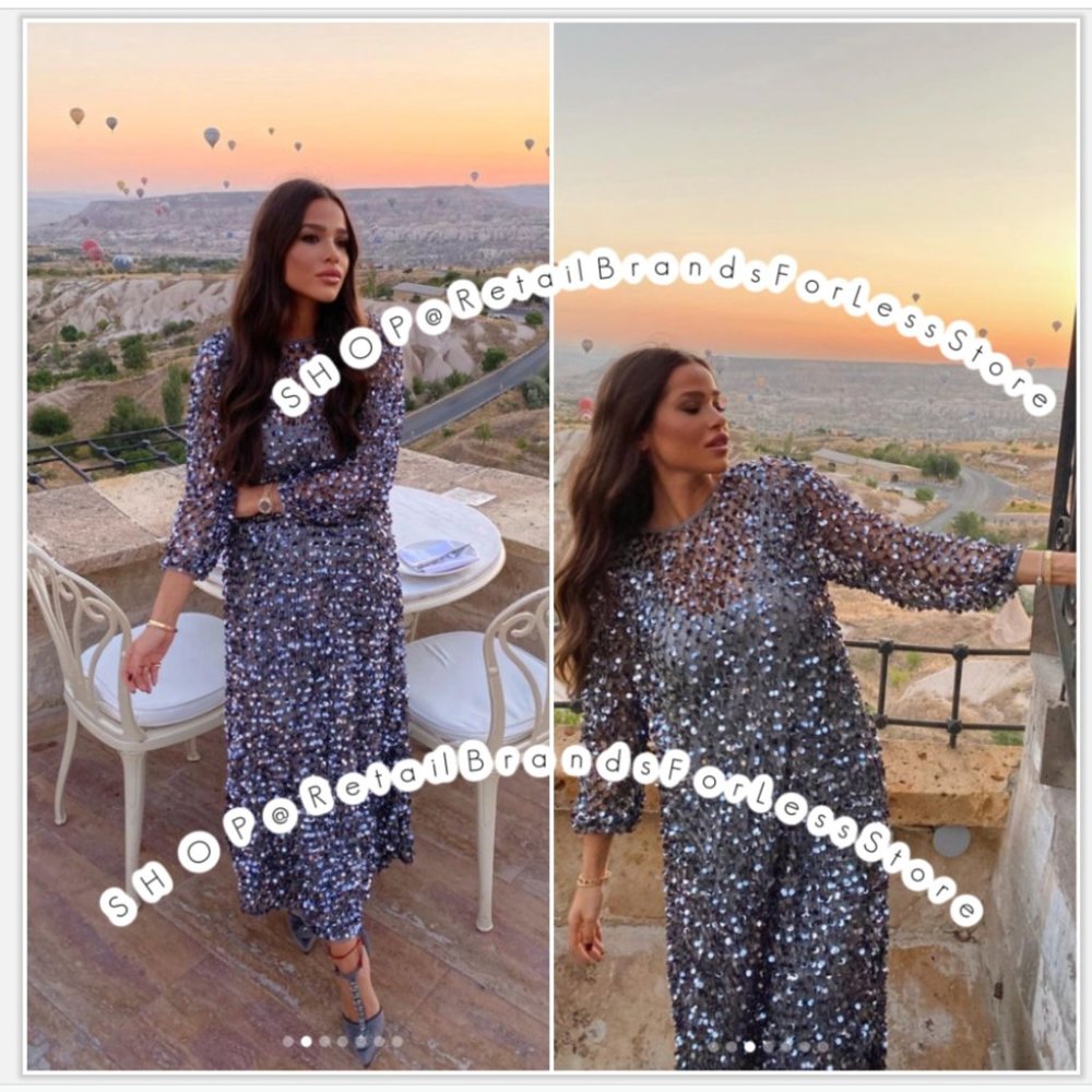 ZARA LIMITED EDITION SEQUIN MAXI DRESS
